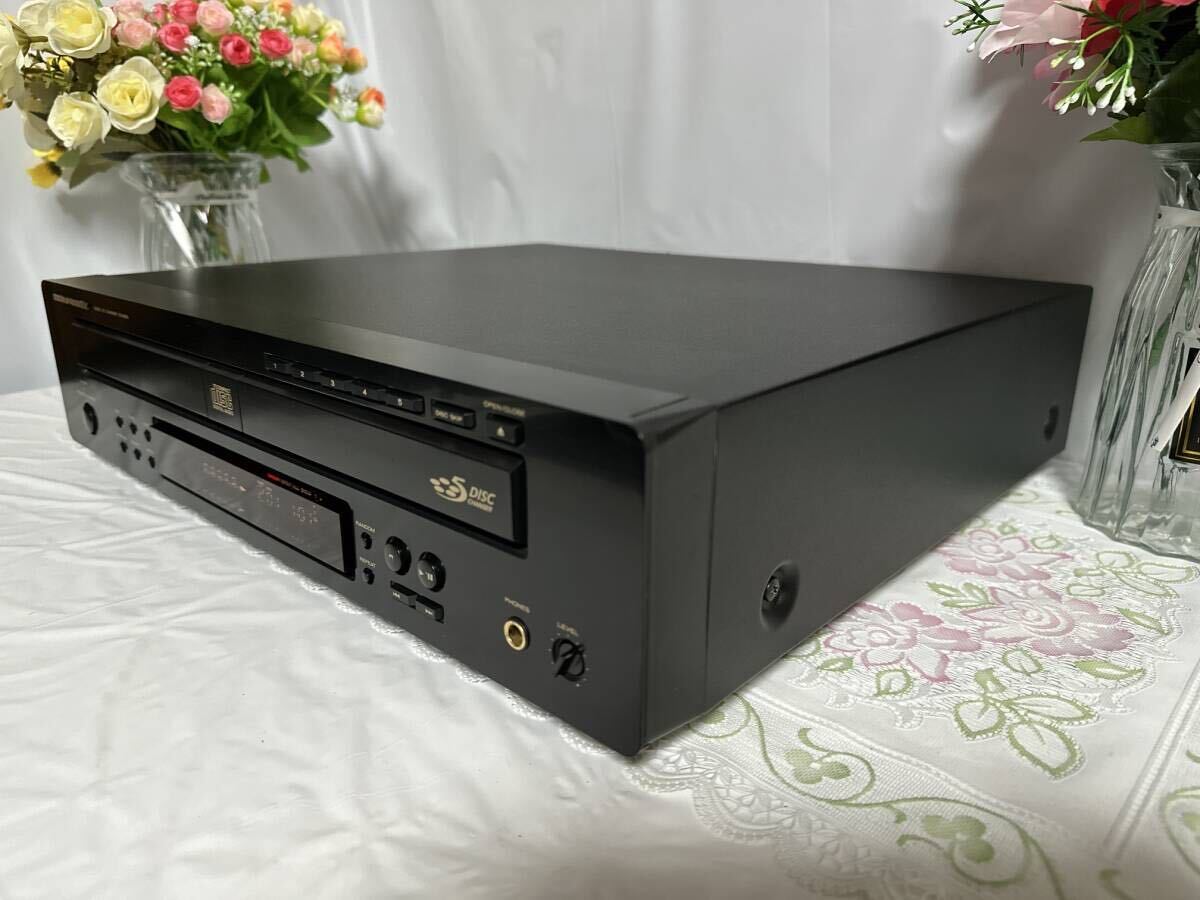 ★☆marantz マランツ ルーレット式CDプレーヤー 5ディスクチェンジャー CC4300 リモコン付き ピックアップレンズ交換済 動作良好品☆★の画像3