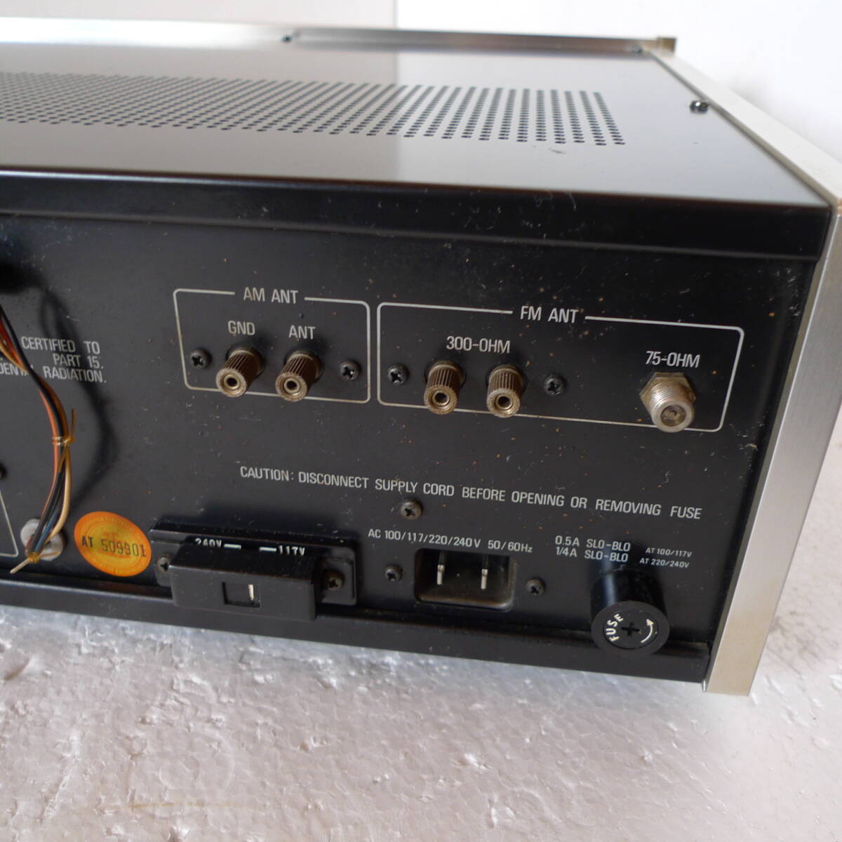 Accuphase/ Accuphase #T-100#FM/AM# stereo tuner # audio # power supply cable attached # present condition goods 