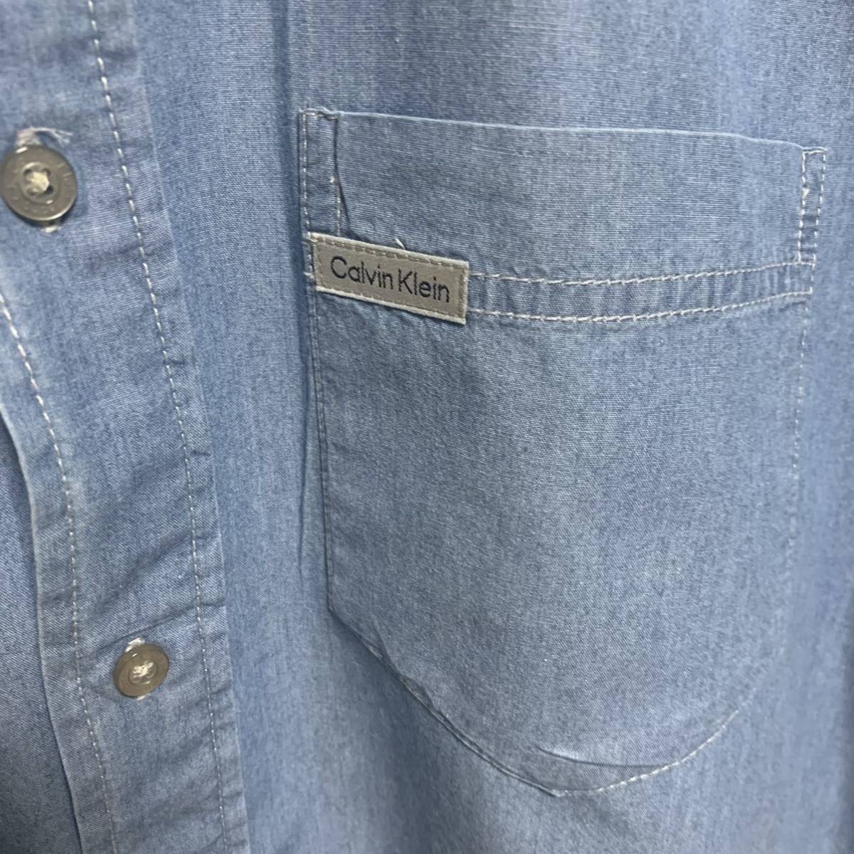 カルバンクライン 半袖 シャツ　Sサイズ メンズ Calvin klein jeans_画像4