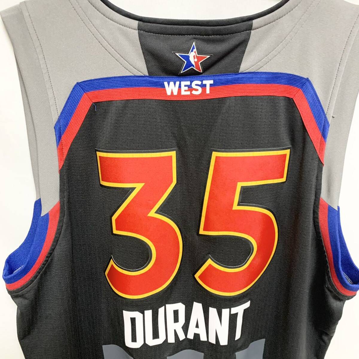 adidas NBA ユニフォーム オールスター ALLSTAR 2017 WEST DURANT ケビンデュラント XL バスケット_画像5