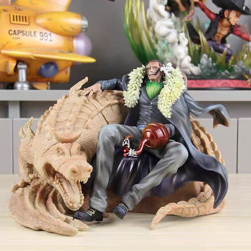 ワンピース ONE PIECE クロコダイル 18cm 海外限定 pvc フィギュア_画像1