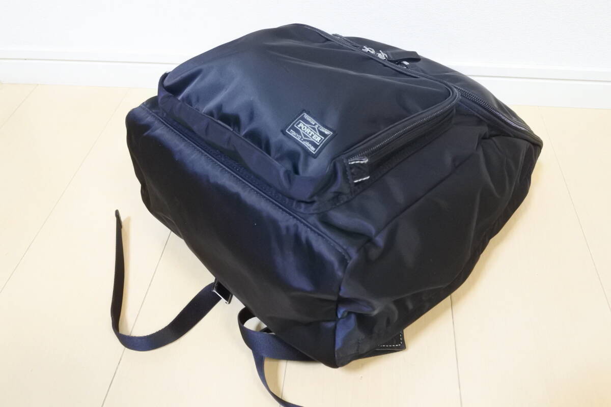 ☆美品☆PORTER ポーター プラン タンカー リュック 728-08703 黒