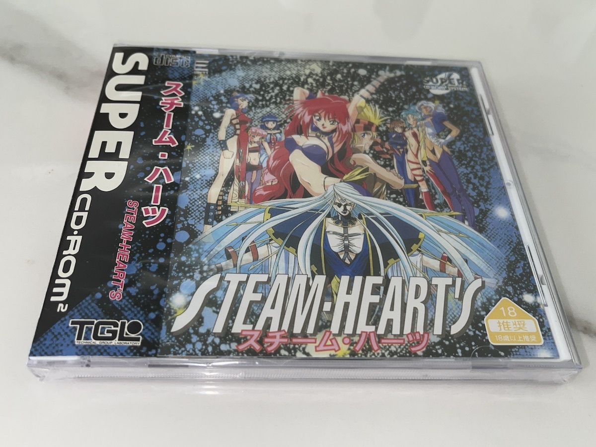 スチームハーツ PCエンジン PCE Steam Hearts PC engine works版の画像1