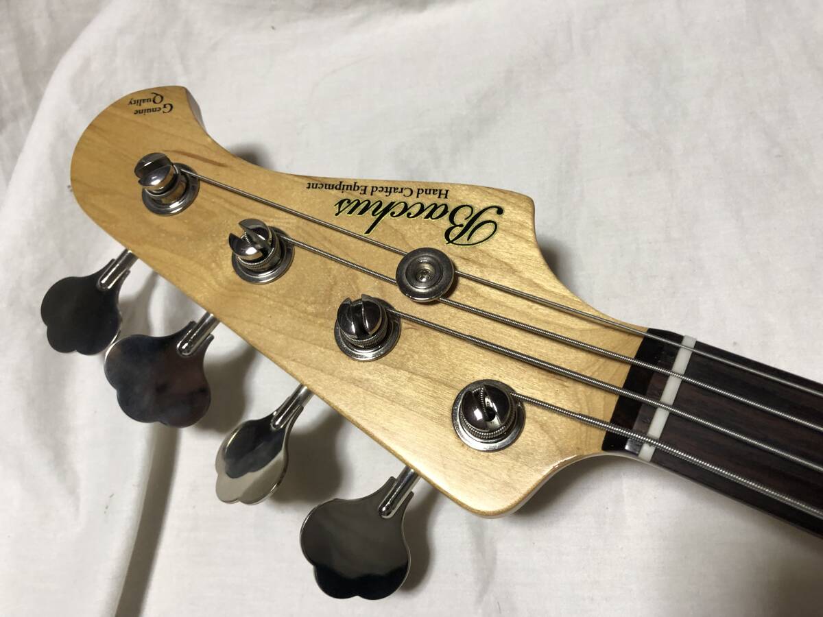 Bacchus Global Series hand crafted equipment electric bass Bacchus 