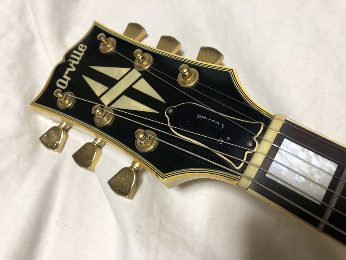 Orville Les Paul Custom オービル レスポールカスタムの画像5