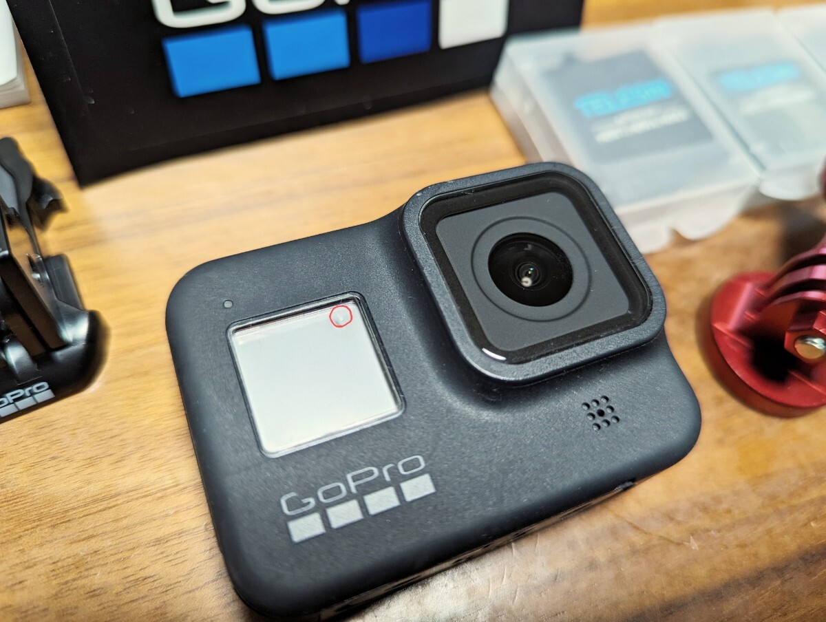 GoPro HERO8 Black　予備バッテリー3個　SDカード付_画像6