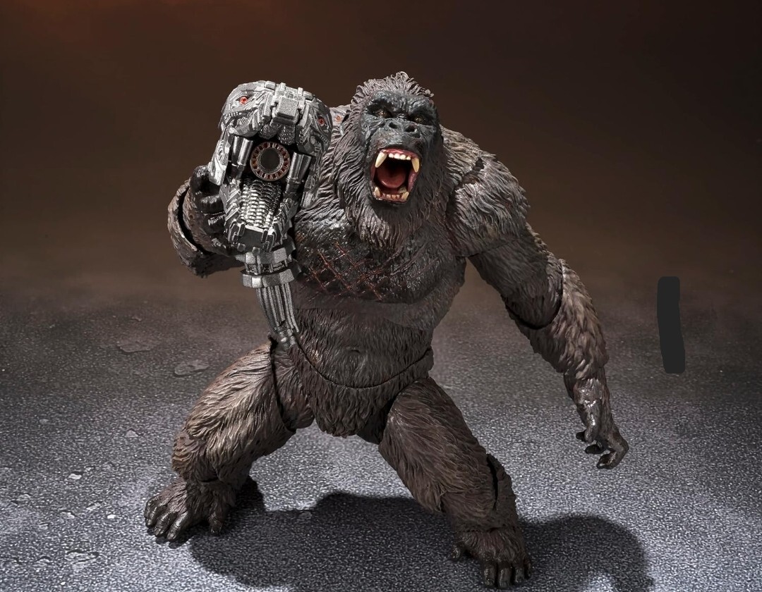 S.H.Monsterarts モンスターアーツKONG FROM GODZILLA VS. KONG 2021 Exclusive Edition ゴジラ vs コング コミコン限定　※訳あり中古品_画像1