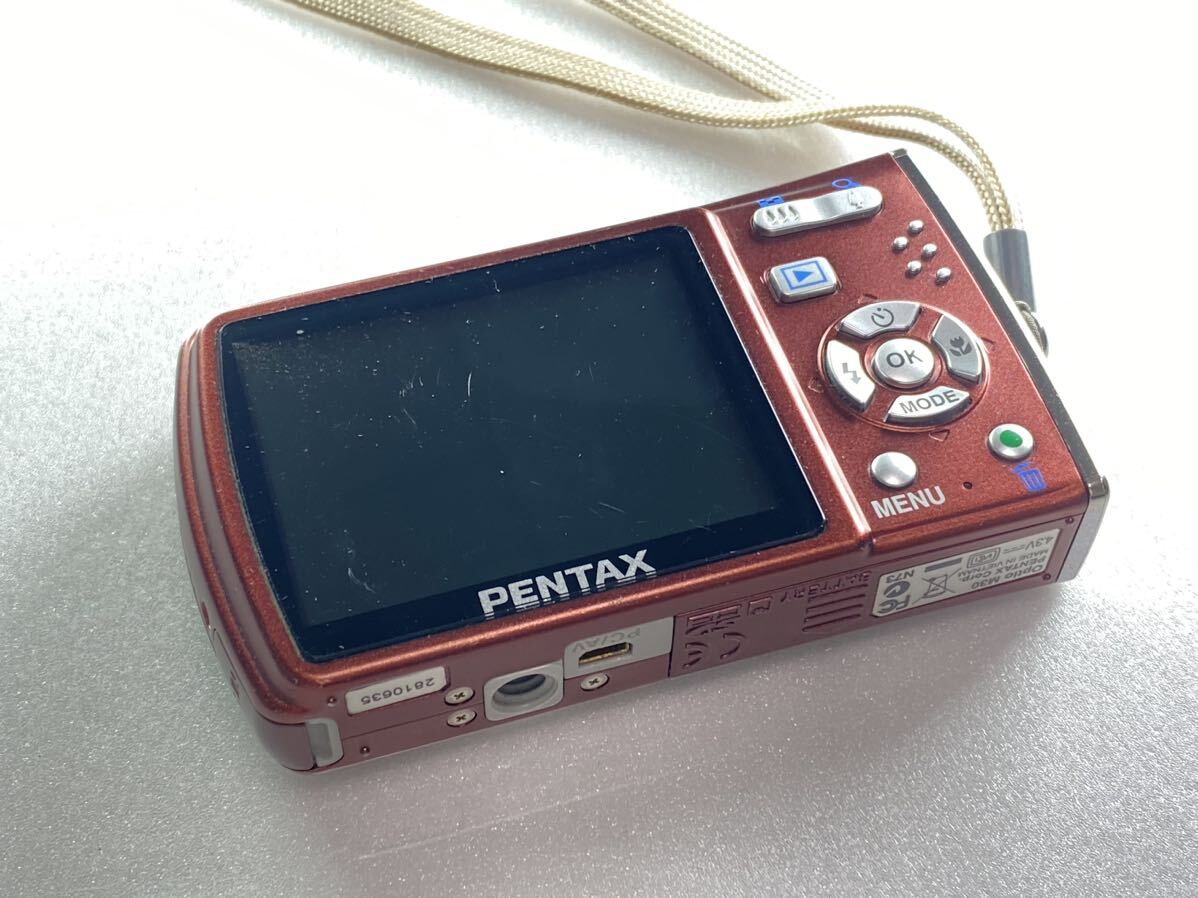 ★動作確認済み PENTAX Optio M30 リコー ペンタックス デジカメ コンパクトデジタルカメラ デジタルカメラ 中古品 管理TO230の画像7