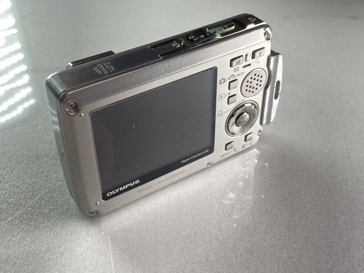 ★動作確認済み OLYMPUS μ 795SW オリンパス デジタルカメラ コンパクトデジタルカメラ デジカメ シルバー 中古品 管理TO232_画像5