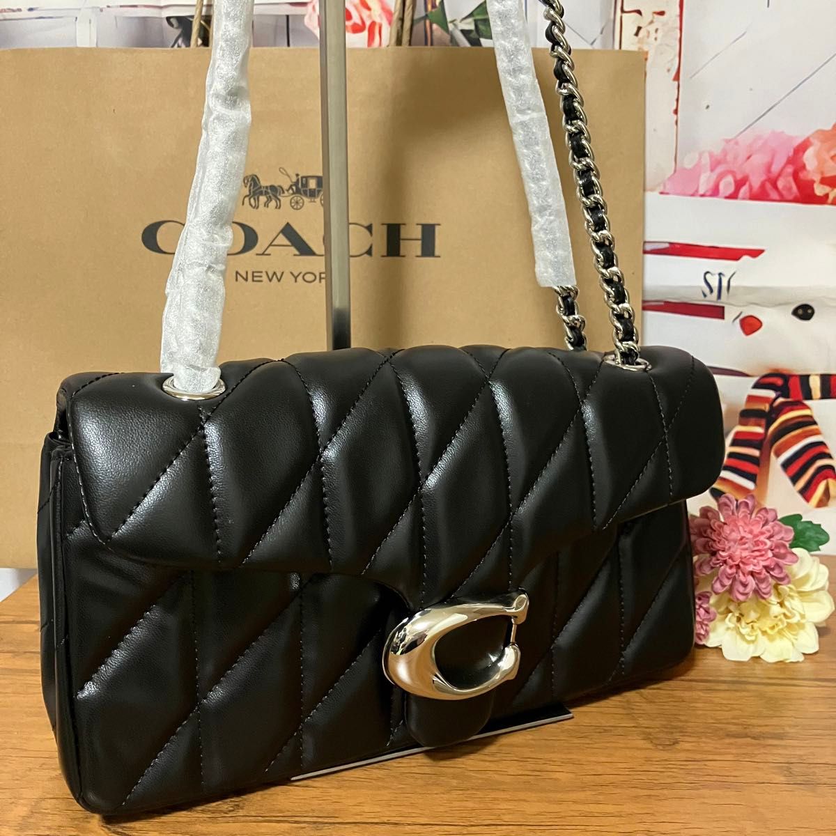 コーチ COACH タビー ショルダー バッグ 26・キルティング コーチ COACH タビー ショルダー バッグ 26・キルティング