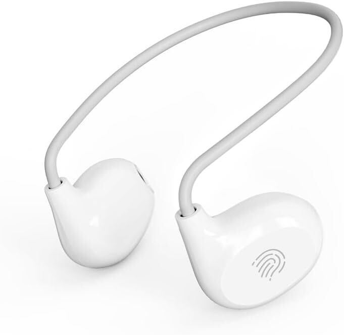空気伝導イヤホン Bluetooth 5.3 ワイヤレスイヤホン 耳を塞がない 非 骨伝導 ヘッドセット ブルートゥースイヤホン 耳掛け式の画像1