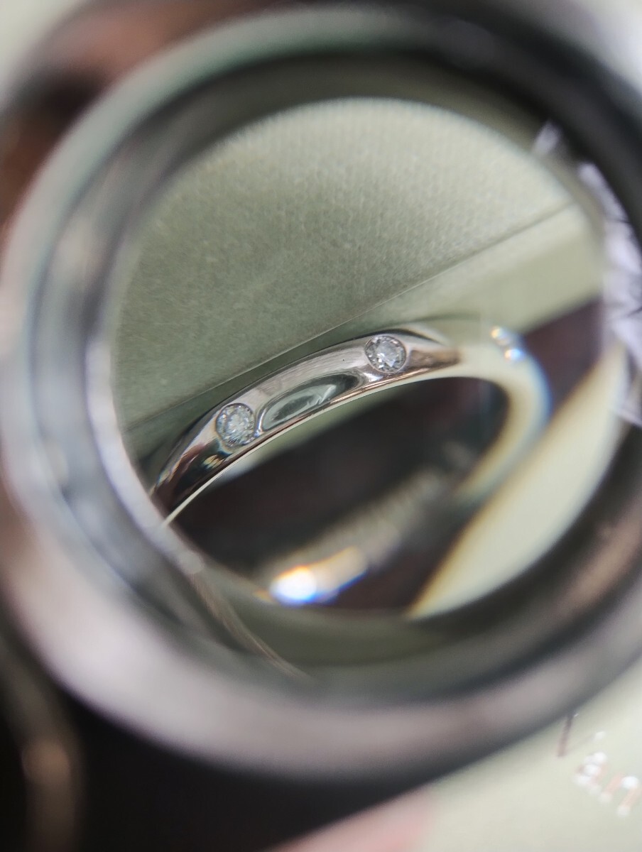 ヴァンクリーフ&アーペル タンドルモン エトワール リング 指輪 3p ダイヤモンド size47 約6.5号 pt950 プラチナ ギャラ有りの画像6