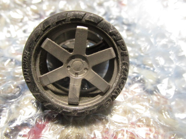 HPI micro RS4 kit attached tire wheel Junk 