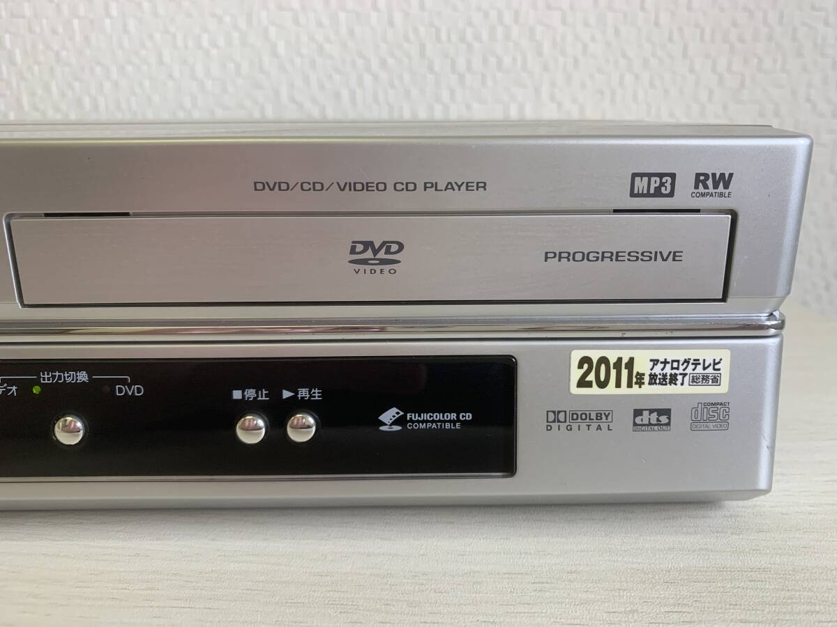 通電OK SHARP シャープ VTR一体型DVDビデオプレーヤー DV-NC750 NISの画像4