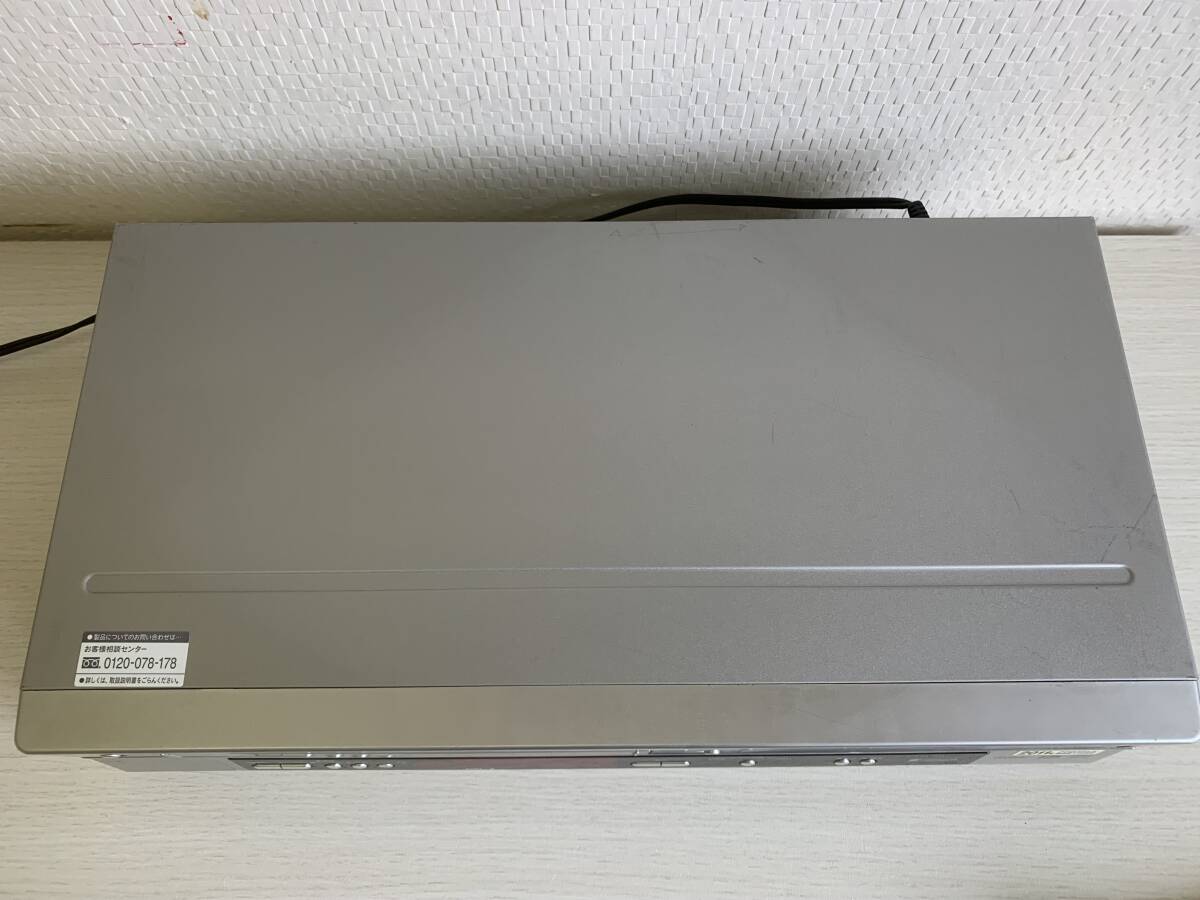 通電OK SHARP シャープ VTR一体型DVDビデオプレーヤー DV-NC750 NISの画像7