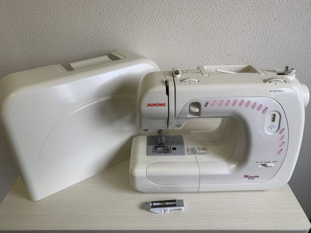 JANOME ジャノメ 502型 marietta マリエッタ 7070 電子ミシン ハンドクラフト NIS_画像1