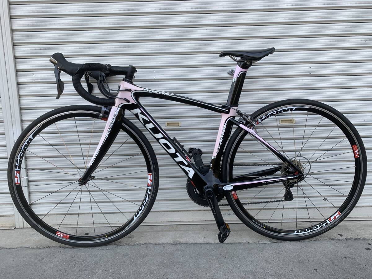 【岡山市内から出品】ロードバイク KUOTA KRYON XXS クオータ クレヨン XXS ビジョン ホイール アルテグラ ブレーキ らくらく家財便Eランク_画像1