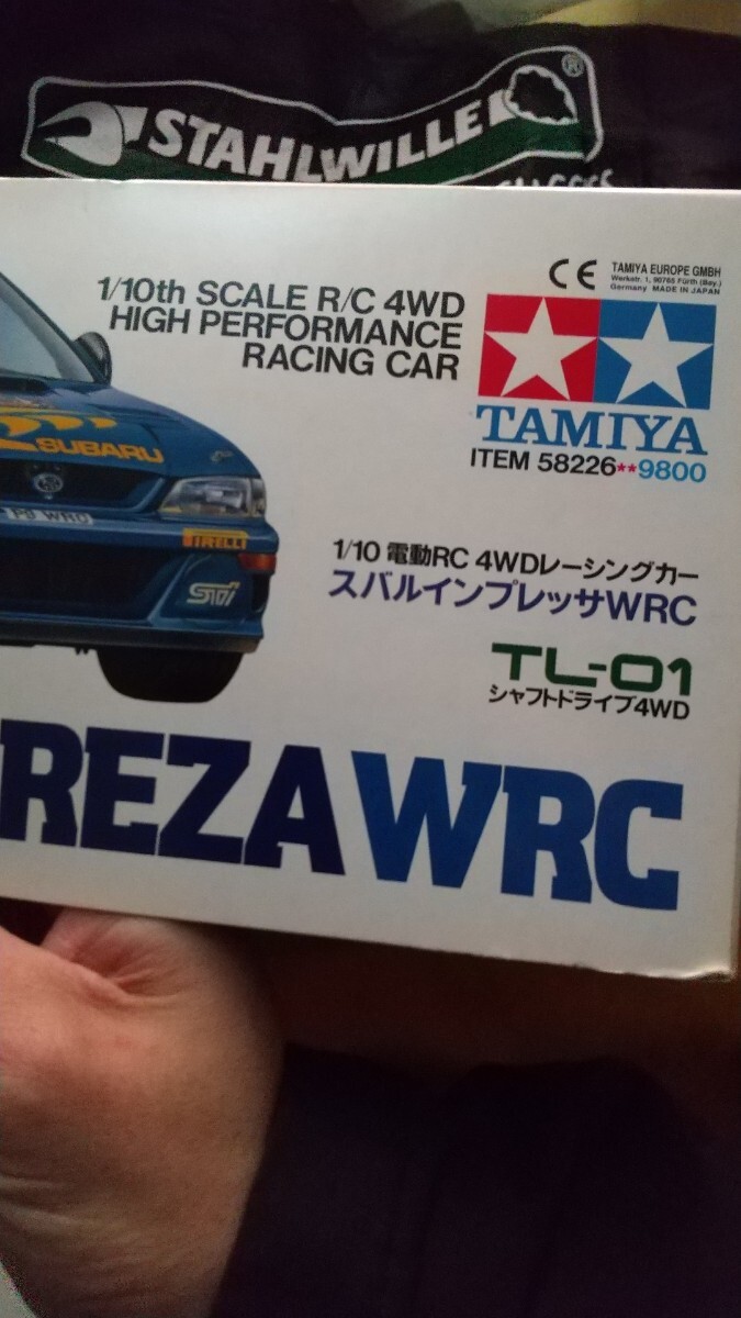 タミヤ TAMIYA 1/10 ツーリングカー TL01 スバル インプレッサWRC ジャンクパーツ 当時物 オプション品等_画像2