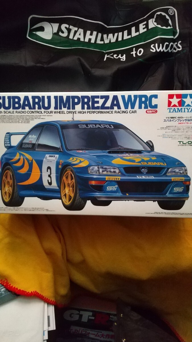 タミヤ TAMIYA 1/10 ツーリングカー TL01 スバル インプレッサWRC ジャンクパーツ 当時物 オプション品等_画像1