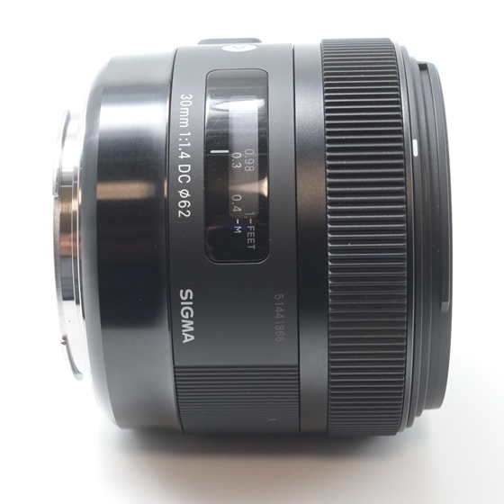 シグマ SIGMA Art 30mm F1.4 DC HSM A013 Canon EF-Sマウント_画像3