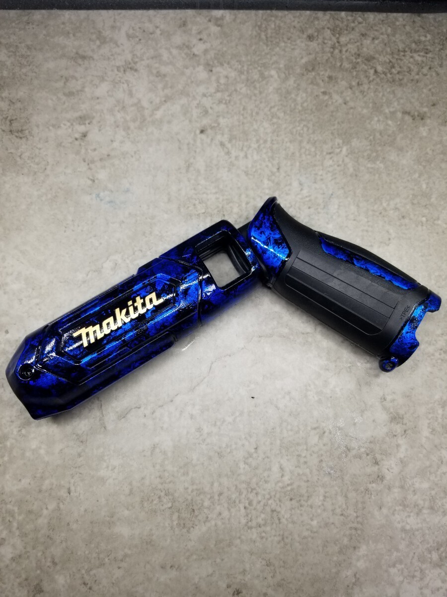 Makita TD022D ハウジング カスタムペイント ラップ塗装 ペンインパクト ペンドライバー マキタ 腰道具 ニックス_画像1