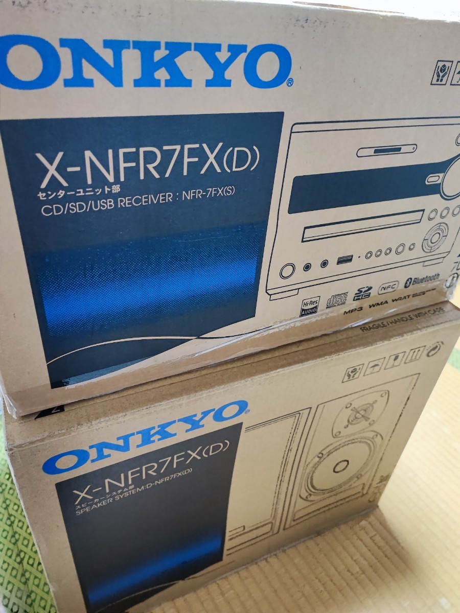 〓整備品&完動品〓 ONKYO X-NFR7FX(D) CD/SD/USBレシーバーシステム、ハイレゾ対応、2019年製★元箱入りの画像9