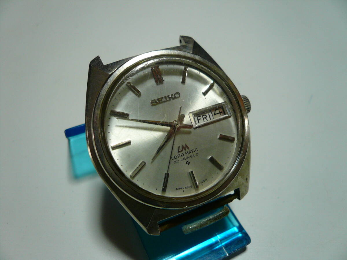 ★SEIKO LORD MATIC ロードマチック 23石 自動巻き メンズ時計の画像4