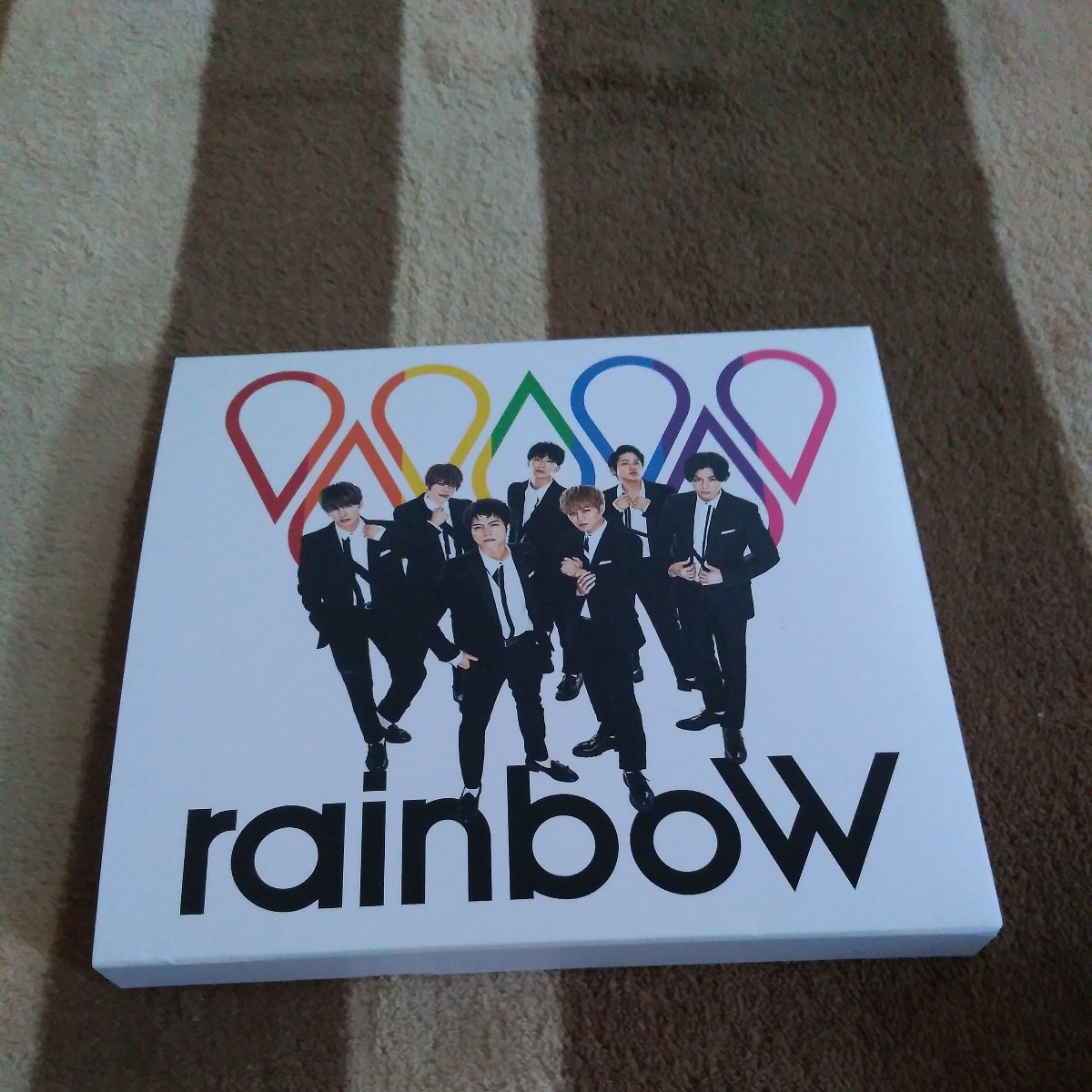 ジャニーズWEST　rainboW　初回限定盤A　CD＋DVD アルバム_画像1