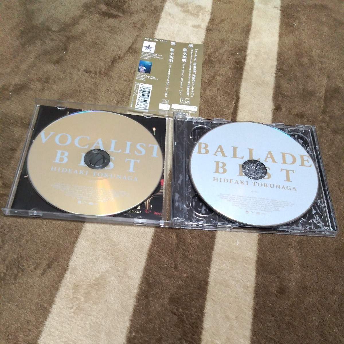 CD 2枚組 徳永英明 Vocalist & Ballade Best ヴォーカリスト＆バラード ベスト ベストアルバム ベストアルバム _画像3