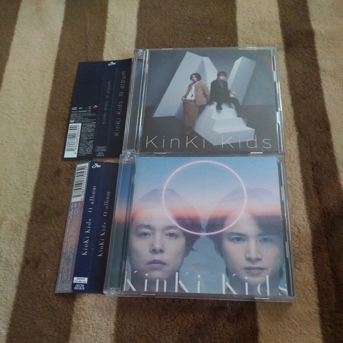 KinKi Kids N album CD+DVD O album CD+blu-ray 初回限定盤 セット