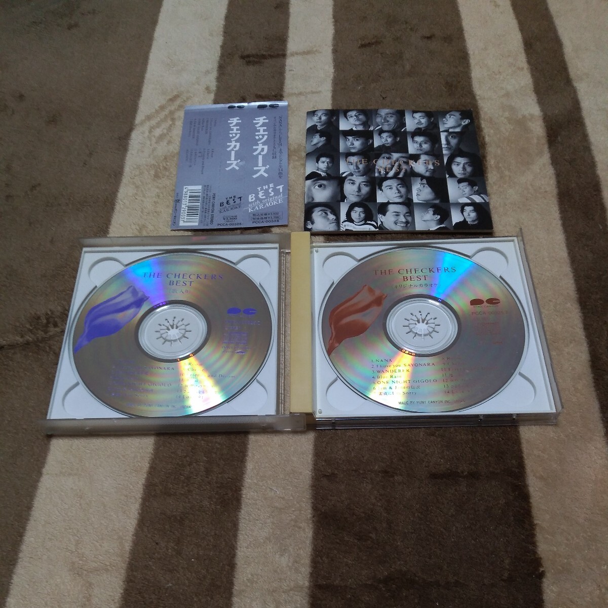 チェッカーズ THE BEST with original KARAOKE 帯付 2枚組 CD PCCA-00325 ベスト アルバム 藤井フミヤ_画像3