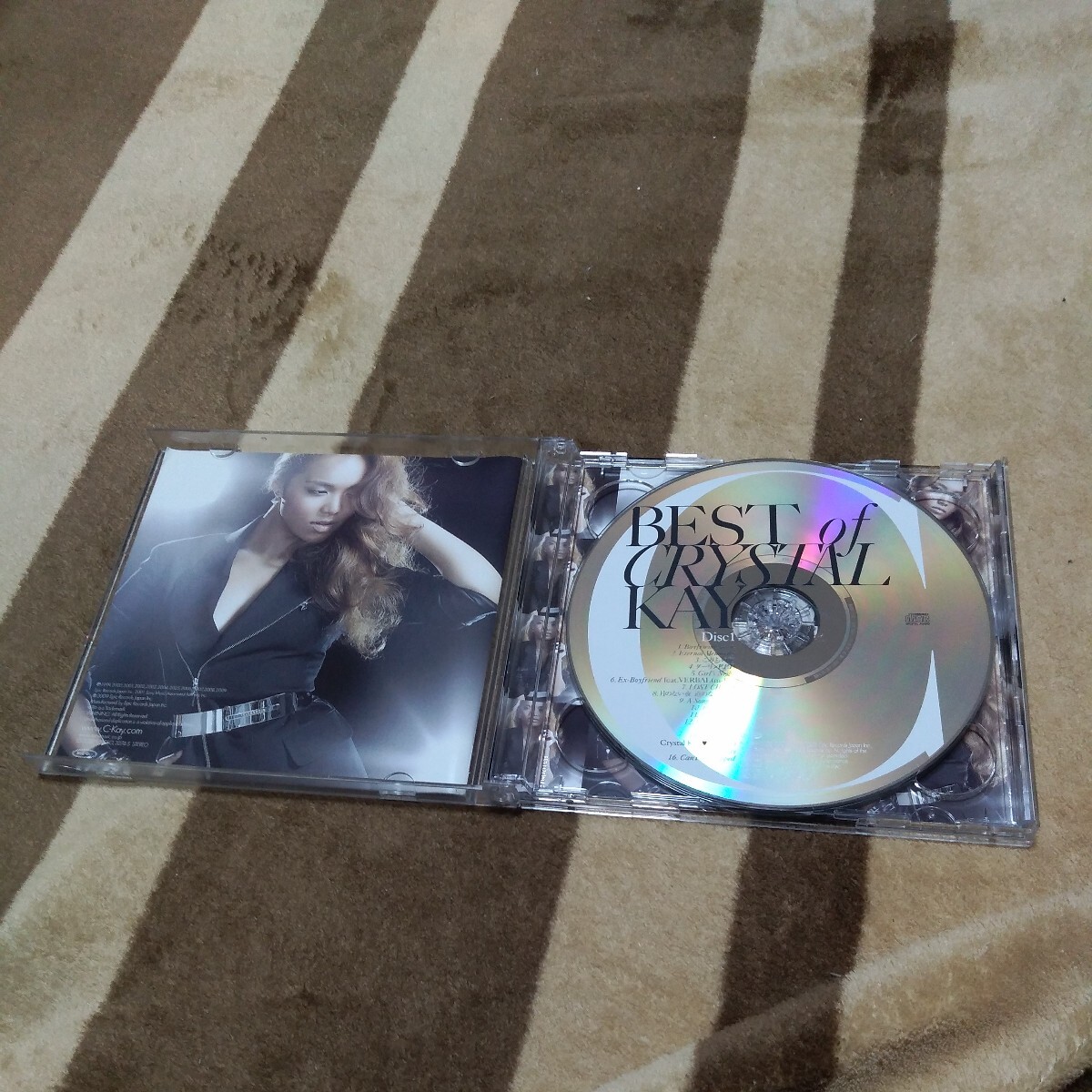 Crystal Kay/BEST of CRYSTAL KAY CD 2枚組 ベスト アルバムの画像3