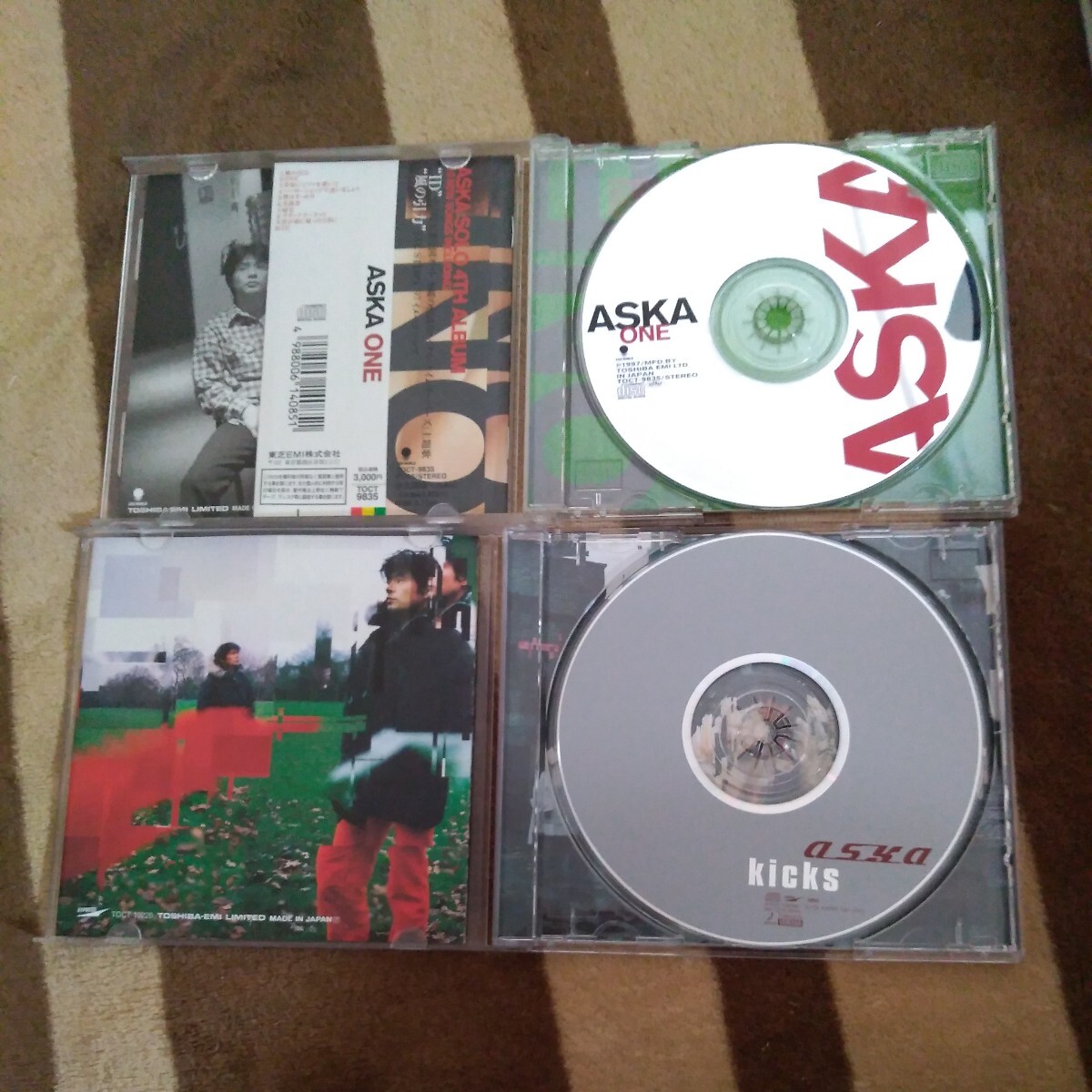 ASKA ONE kicks アルバム CD セット CHAGE&ASKA/チャゲ&飛鳥/チャゲアスの画像3