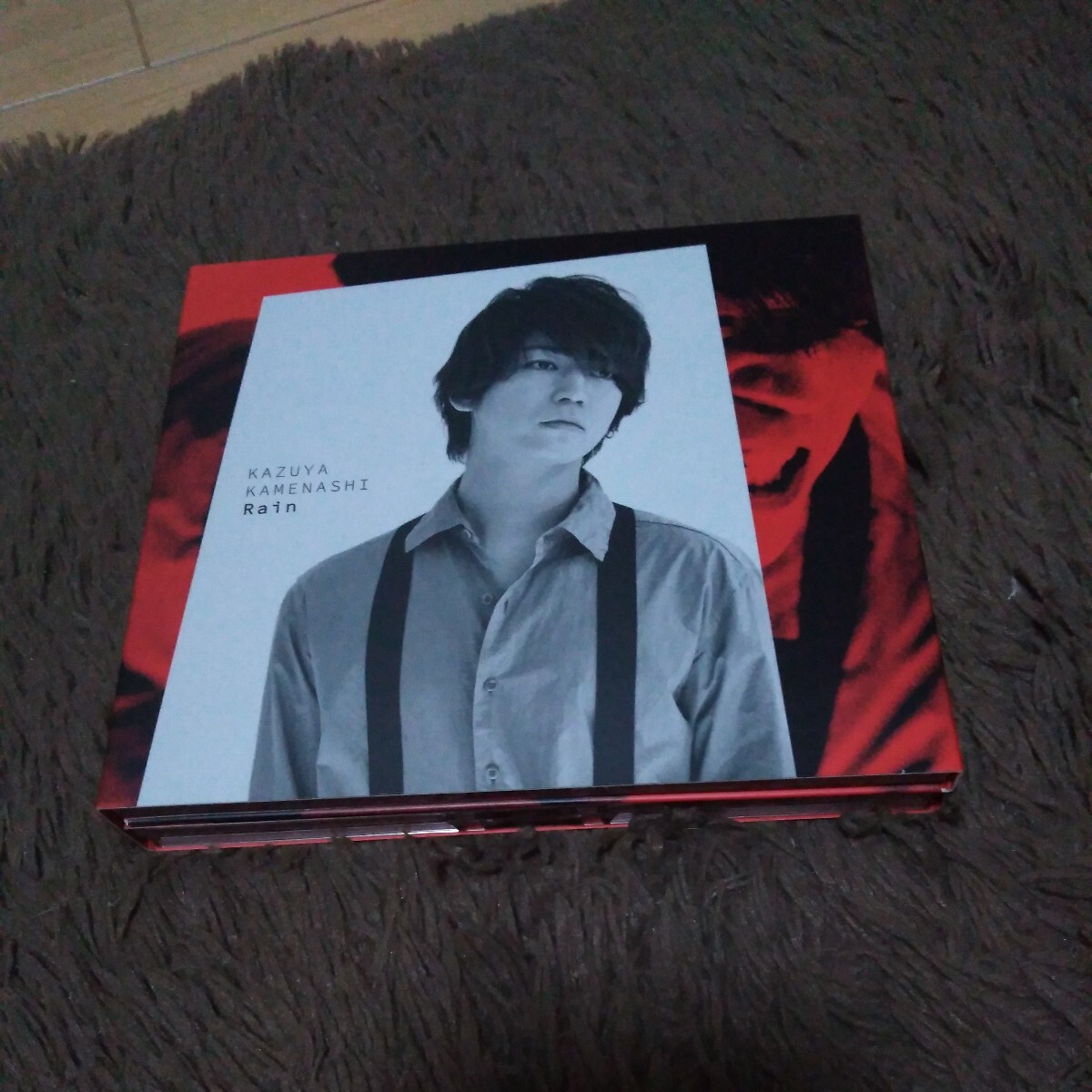 KAT-TUN 亀梨和也 CD Rain 初回限定盤1 CD+2DVD 帯付き_画像1