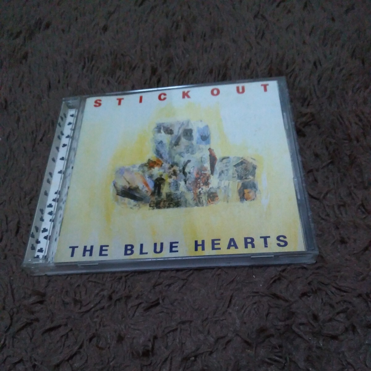 STICK OUT スティックアウト THE BLUE HEARTS ザ・ブルーハーツ □ 93年盤 AMCW-4158 □夢 / 旅人 / 1000のバイオリンの画像1