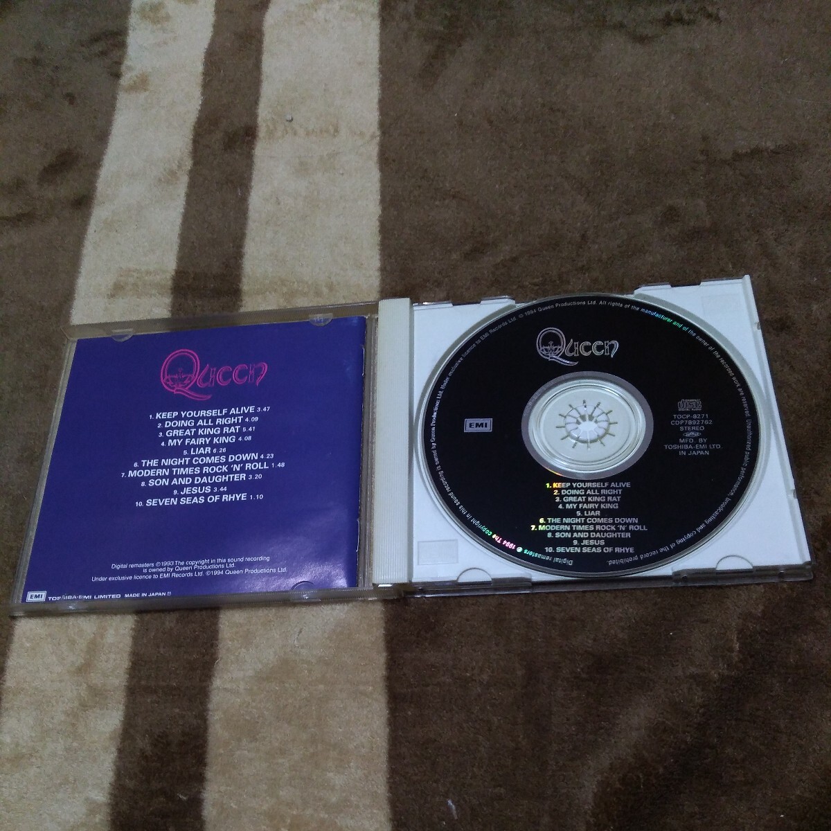 デジタル・リマスター CD/QUEEN/クイーン/戦慄の王女 _画像3