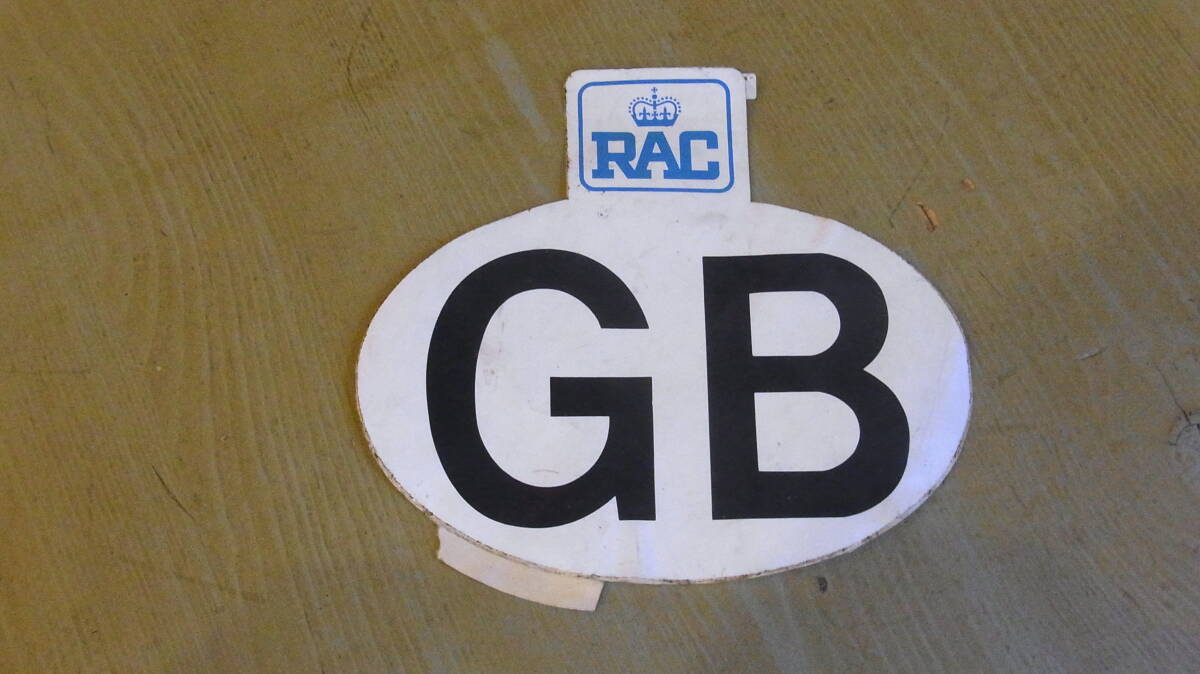 BMC MINI ミニクーパーS　RAC　UNIPART　GB STICKER　MINI COOPER S_画像2