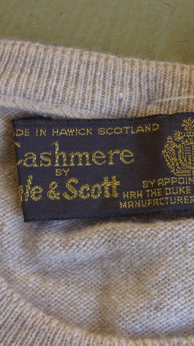 LYLE AND SCOTT　CASHMERE　英国製　ライル　アンド　スコット　カシミアセーターUKサイズ40_画像7