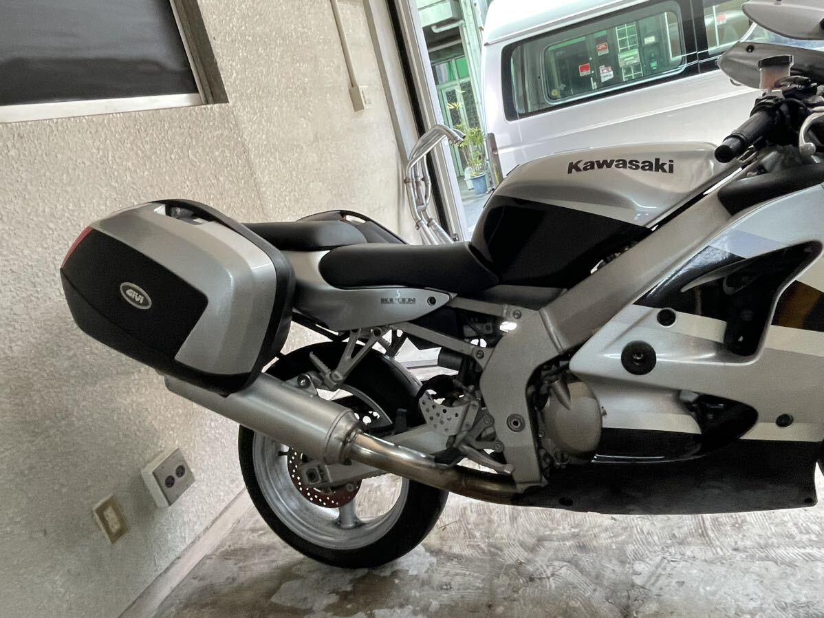 美車 KAWASAKI ZX-6R 実働 車検残有 カワサキ ZX6R パニアケース付きの画像7