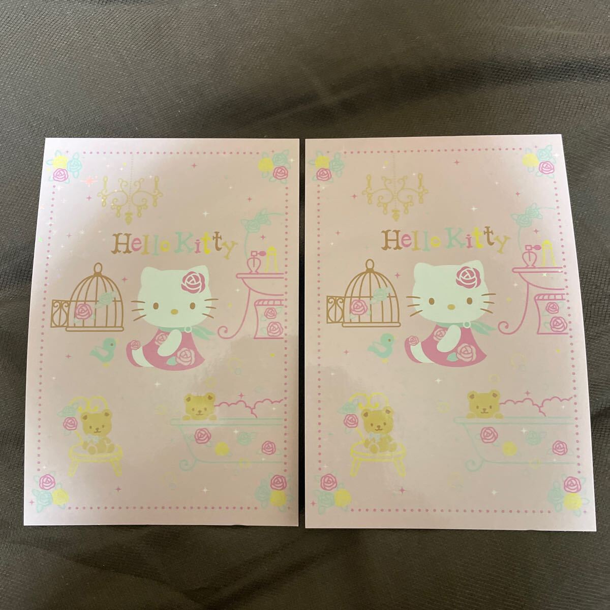 ハローキティ ホログラム ポストカード キティちゃんの画像1