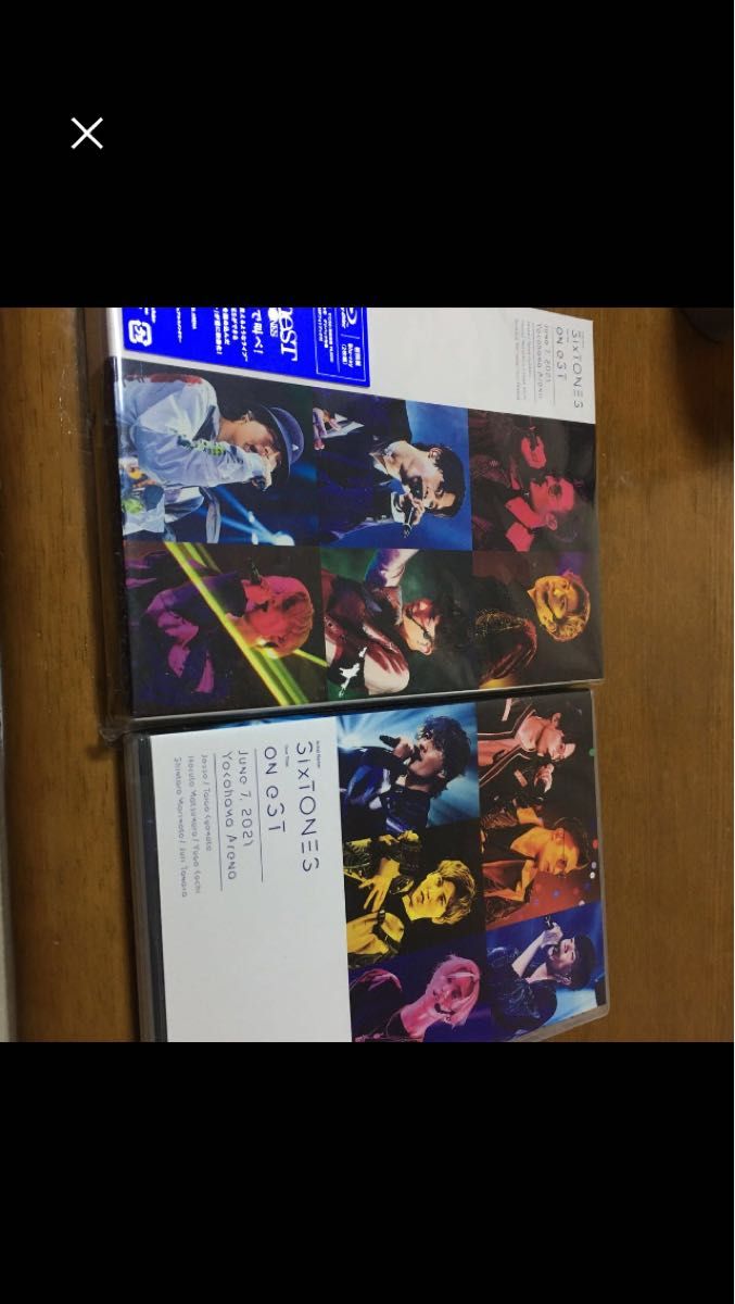 SixTONES on eST初回盤 通常盤 Blu-ray