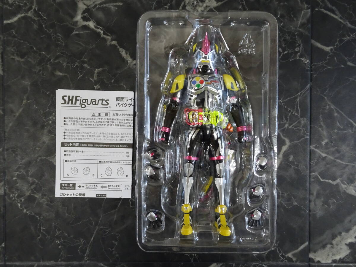 【バンダイ】S.H.Figuarts フィギュアーツ 仮面ライダー レーザーターボ バイクゲーマー レベル0 (仮面ライダーエグゼイド)_画像3