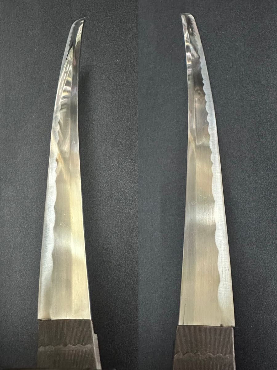 模造刀  脇差　金茶漆鞘　模造刀　 鞘付長さ約71cm 35 模擬刀