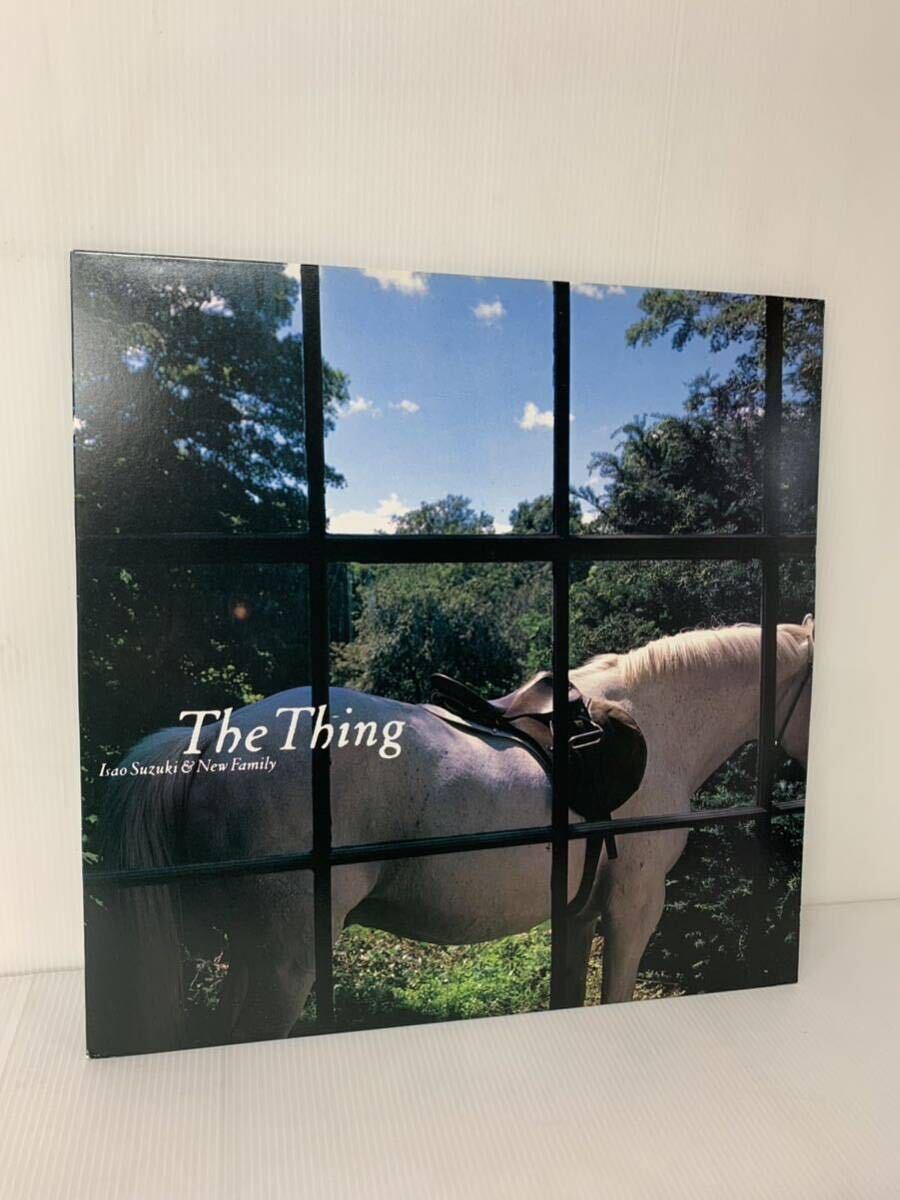 見本盤　サンプル盤 帯付 鈴木勲 ニューファミリー The Thing VIJ-6019 和ジャズ_画像1