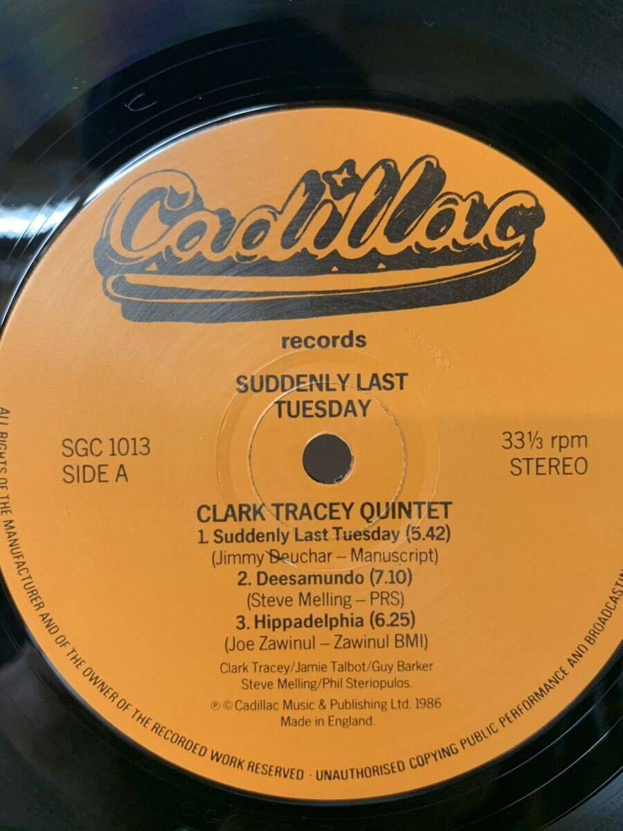 clark tracey quintet Suddenly Last Tuesday codillac SGC 1013 UK cool jazz_画像3