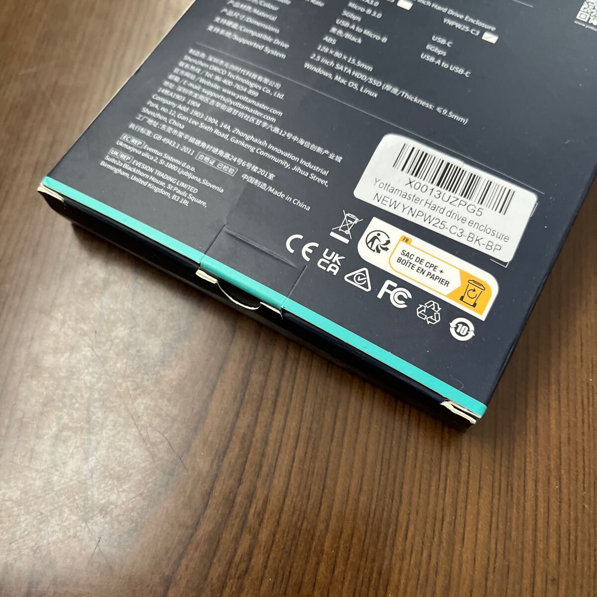 603p0635☆ Yottamaster 2.5インチ HDDケース 外付けハードディスクケース HDD外付けケース