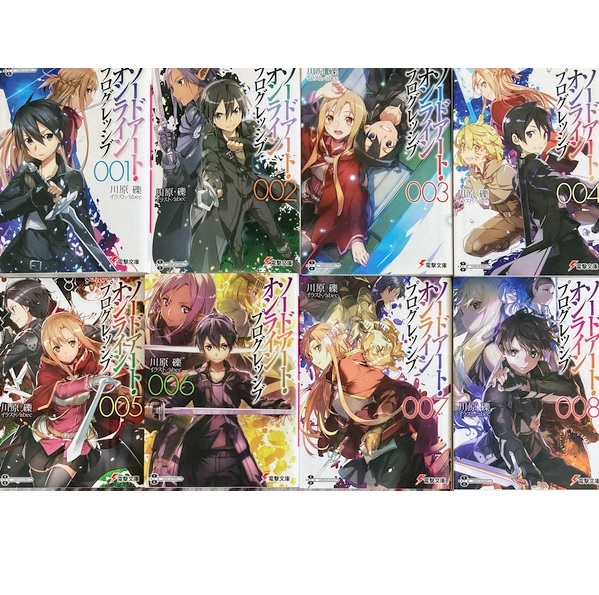  Sword Art * online 1-27 volume + Progres sib1-8 volume [ newest . till ]* free shipping *