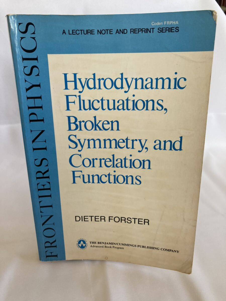 洋書、外国語書籍 Hydrodynamic fluctuations, broken symmetry, and correlation functions Forster, Dieter - 洋書、外国語書籍 洋書、外国語書籍 Hydrodynamic fluctuations, broken symmetry, and correlation functions Forster, Dieter - 洋書、外国語書籍