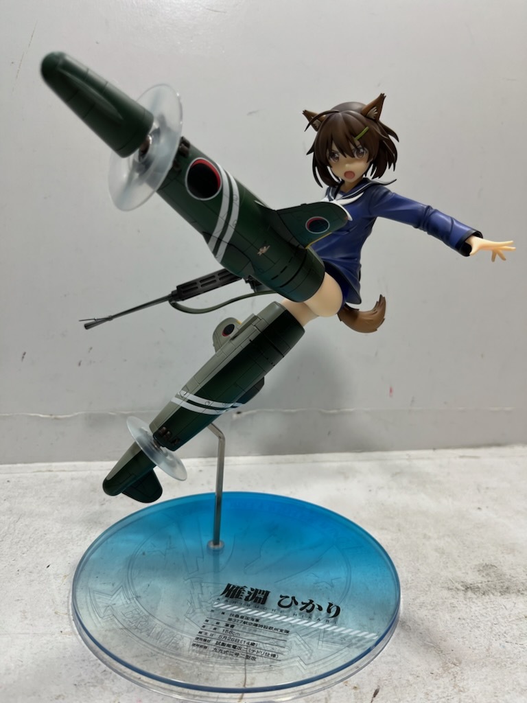 アルター 1/8 PVC製塗装済み完成品フィギュア ブレイブウィッチーズ 雁淵 ひかり 現状受け渡し_画像1