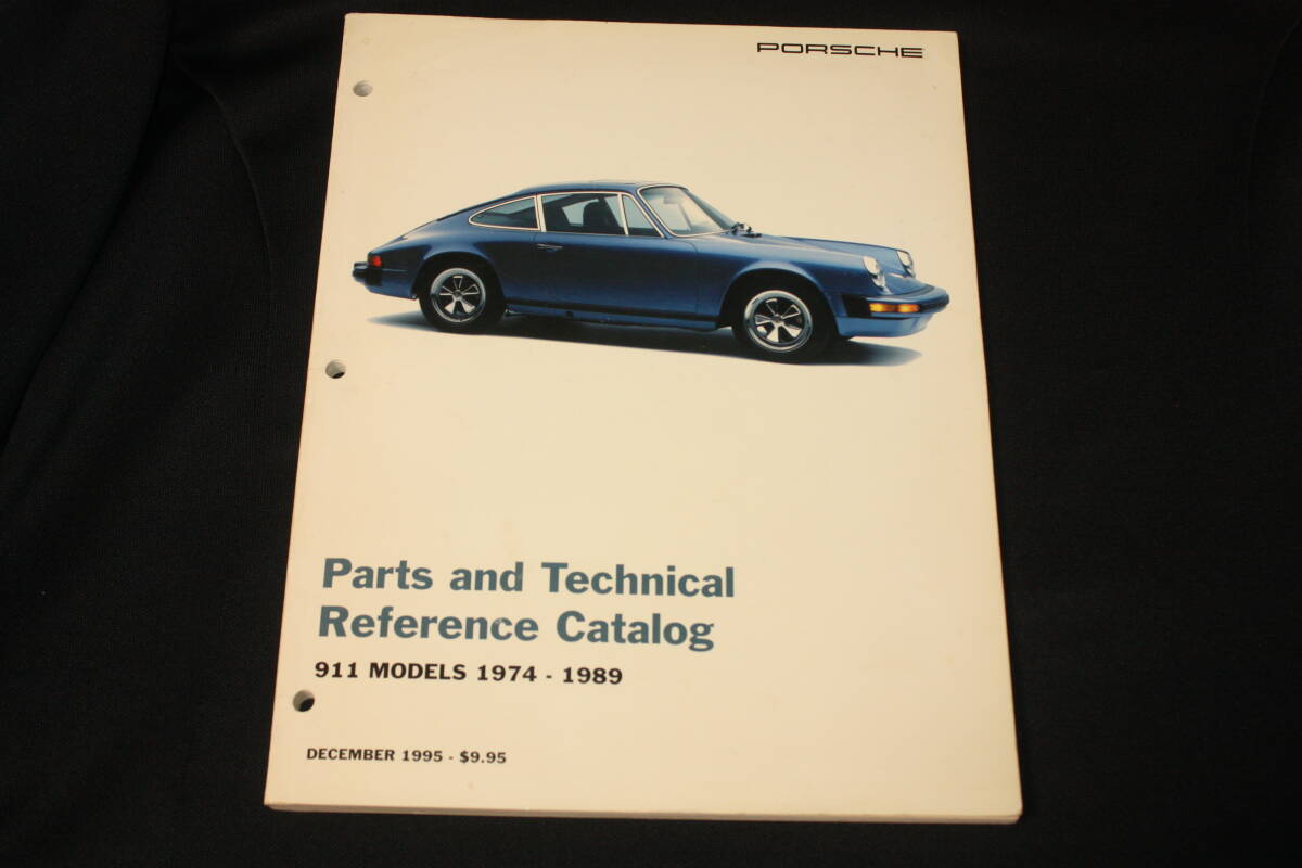 ★洋書 ポルシェ911 Parts and Technical Reference Catalog 911MODELS 1974-1989 (1995年発行ポルシェ930世代パーツリスト)の画像1